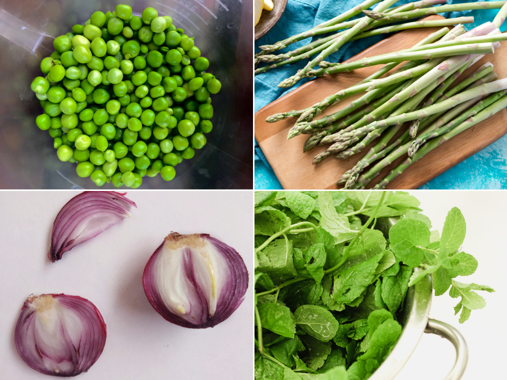 Asparagus, Pea, & Mint Spring Salad