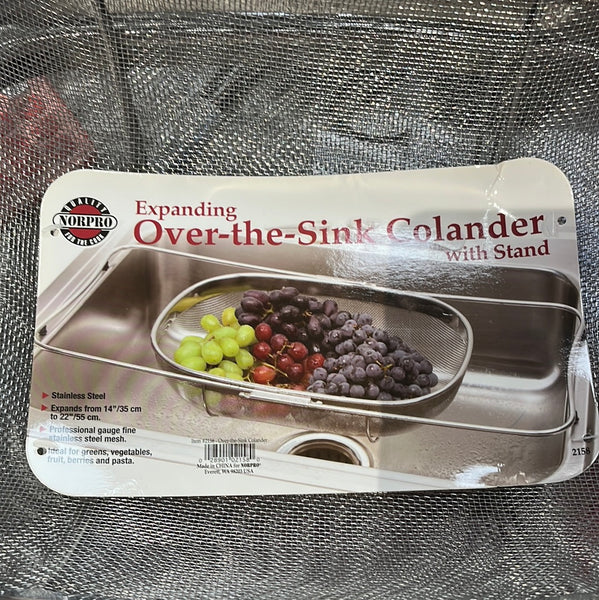 Expanding Over-The-Sink Colander