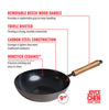 Carbon Steel Ceramic Non-Stick Wok
