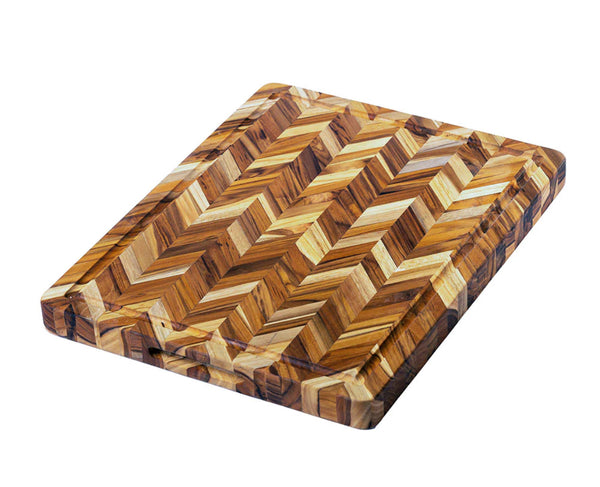 Herring-Heavy Duty Cutting Board w/handgrip & Juice Canal