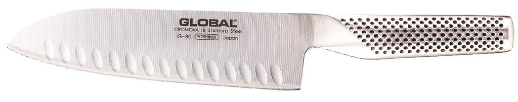 Global Santoku Fluted Knives