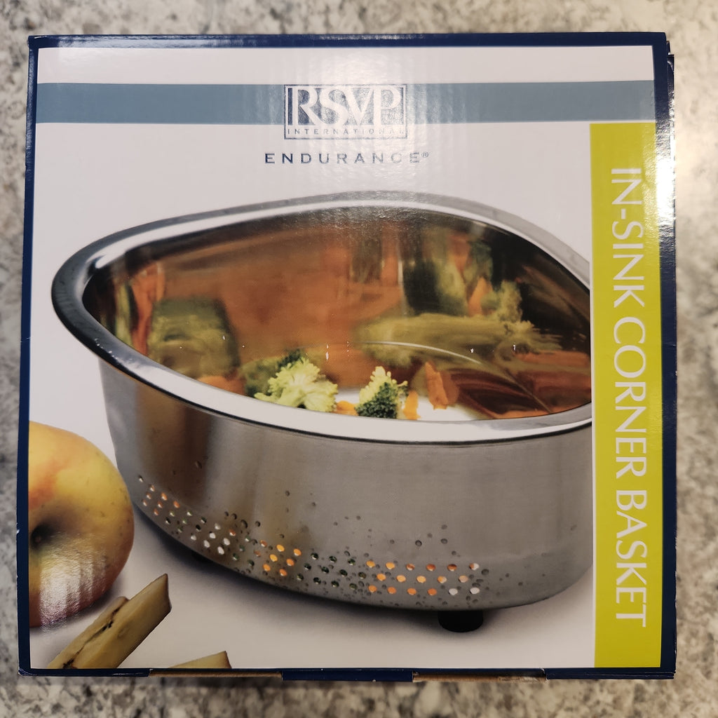 In-Sink Corner Basket