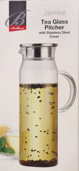 Brilliant Tea Glass Pitcher