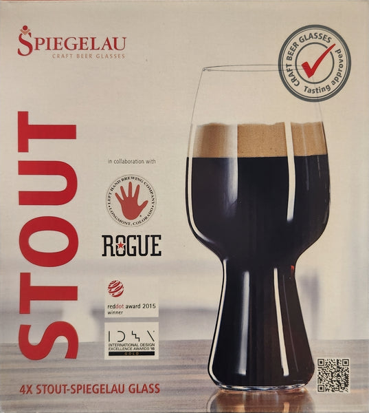 Stout Craft Beer Glass Set of 4