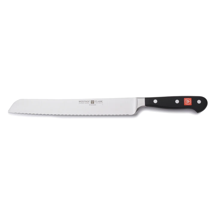 Wusthof Classic 9” Double Serrated Bread Knife