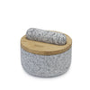 Dash Granite Pestle and Mortar with Bamboo Lid