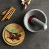 Dash Granite Pestle and Mortar with Bamboo Lid