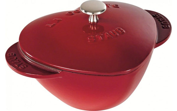 Staub Cast Iron Heart Cocotte