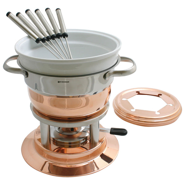 Lusanne  11 pc Copper Fondue Set