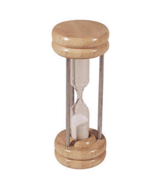 Wooden egg timer