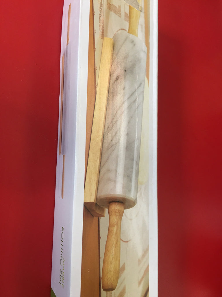 Foxrun Marble Rolling Pin with base