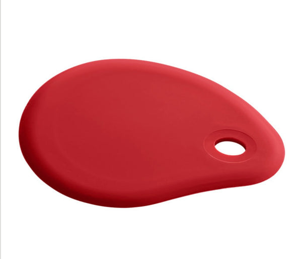 Silicon Bowl Scraper Red
