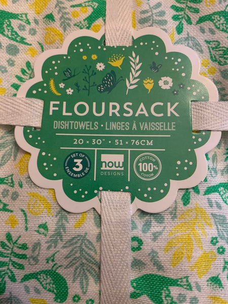 Bakers Floursack Dish Towel Set of 3