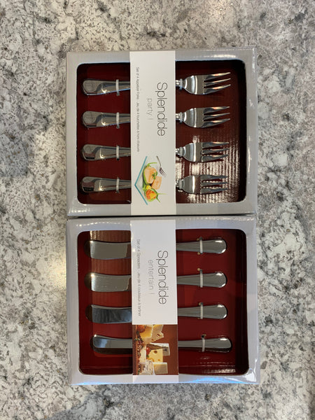 Splendide appetizer forks and spreaders