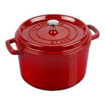 Staub 5Qt Cherry High Cocotte