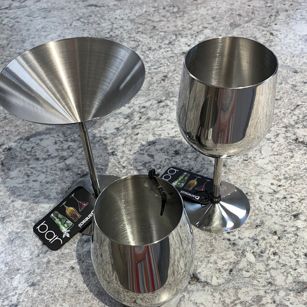 Stainless steel bar Glasses