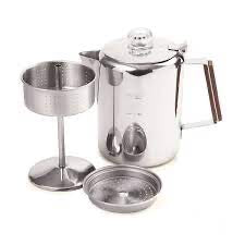 Stainless steel percolator
