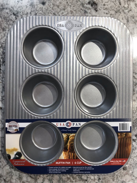 USA Pan Six Muffin Tin