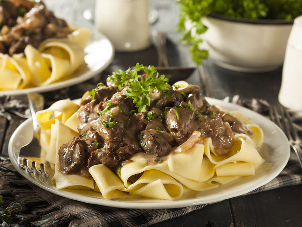 Beef Stroganoff