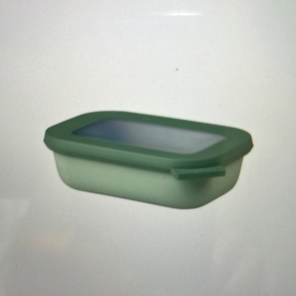 Mepal Rectangular Multi Bowl with Lid Jade/Sage