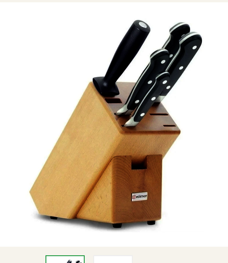 Classic 5Pc Knife Block Set