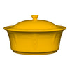 Large Covered Casserole Round