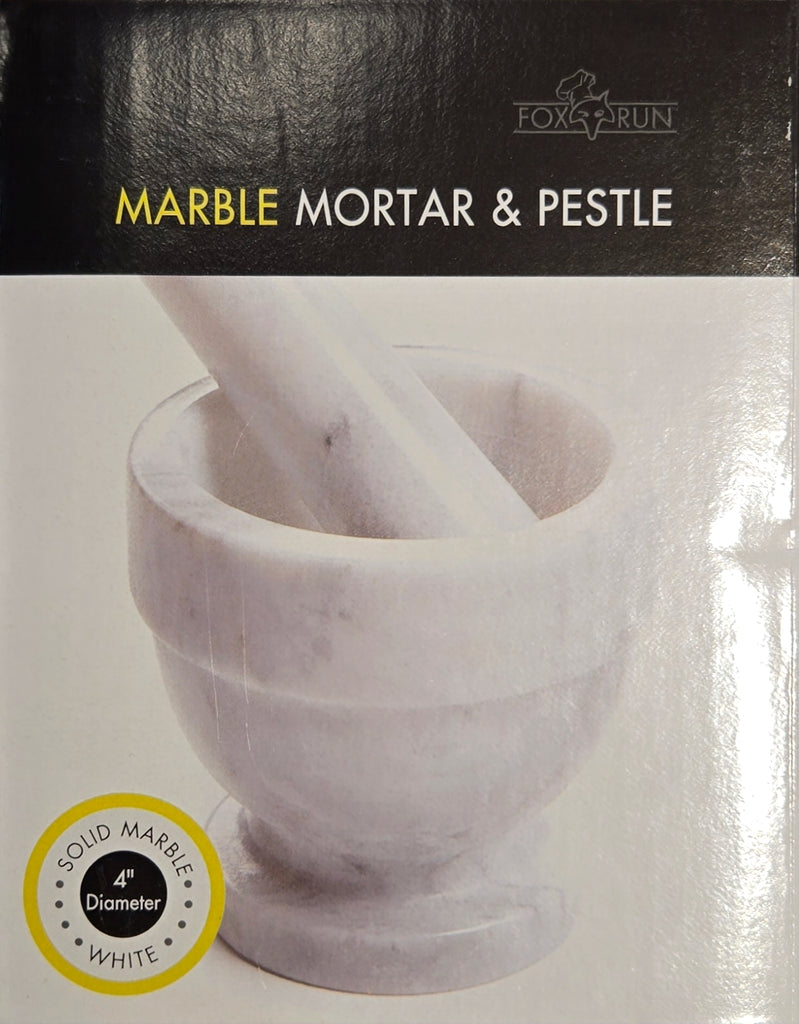 Marble Mortar and Pestle 4"