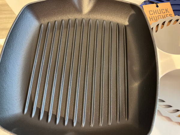 10.25” Square Cast Iron Grill Pan