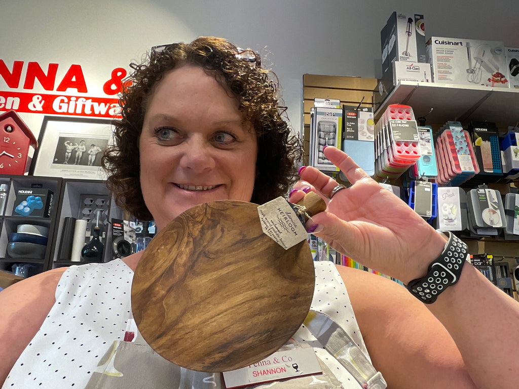 Teak wood paddle