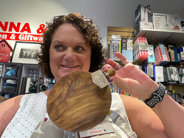 Teak wood paddle