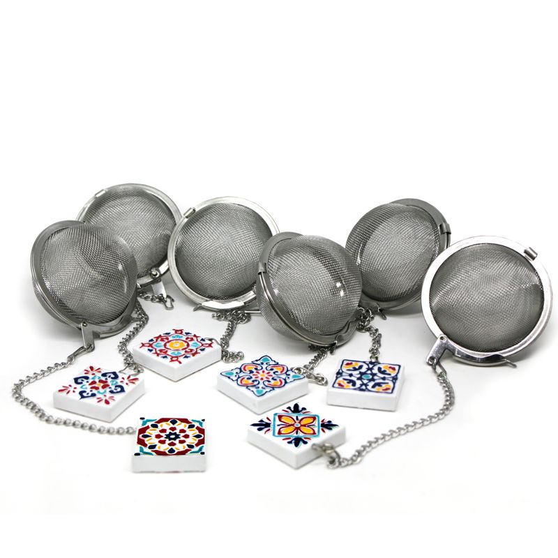 Tea Ball with Charm
