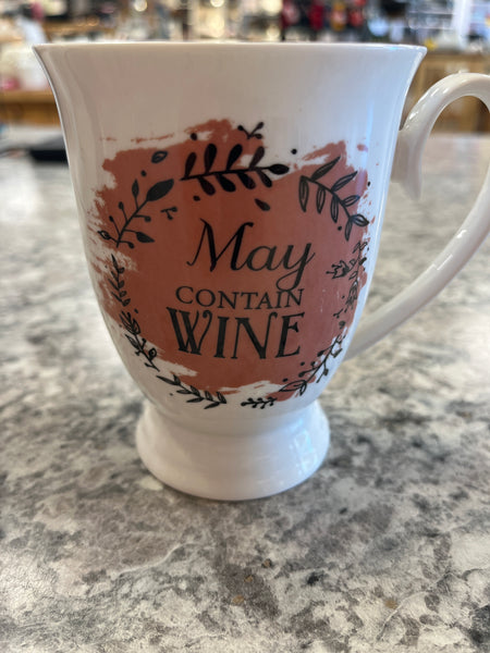 May Contain Wine Mug