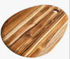 Oval Cutting Board, Rounded Edges