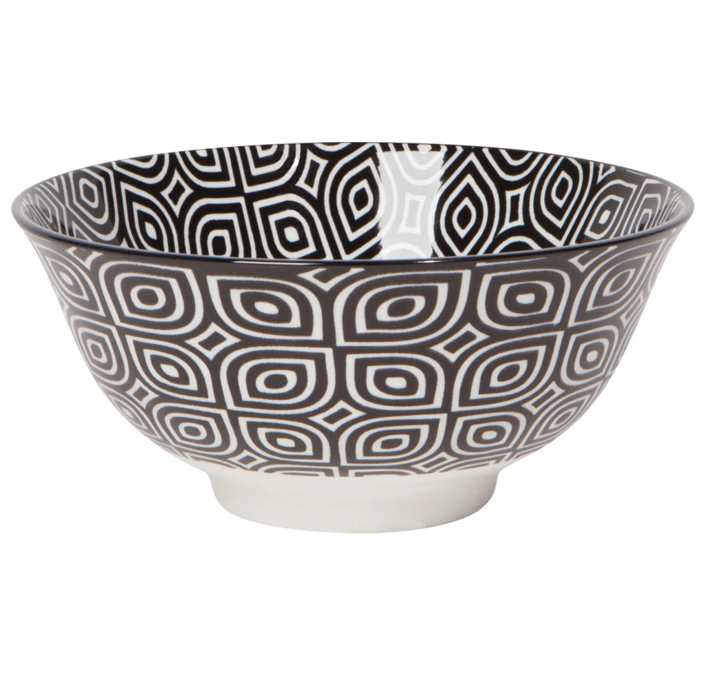 Black White Geo Bowl 6’’