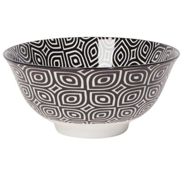 Black White Geo Bowl 6’’