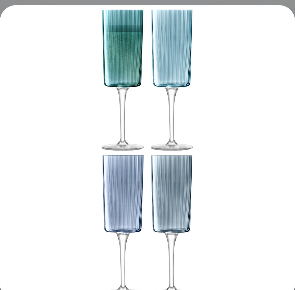 GEMS Champagne Flute S/4