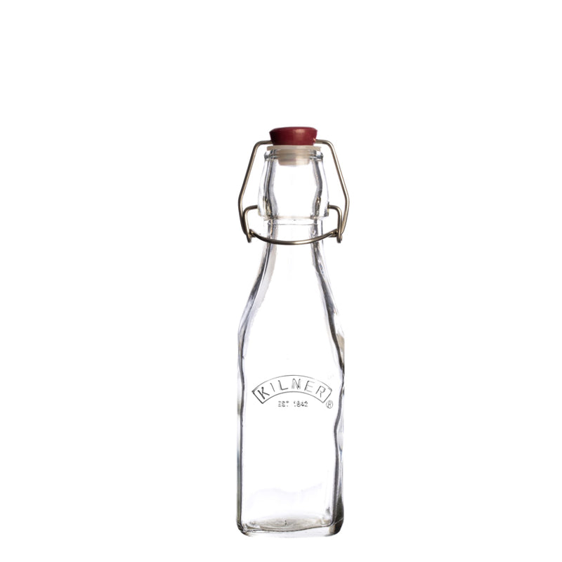 Kilner Square Clip Top Bottle 250ml
