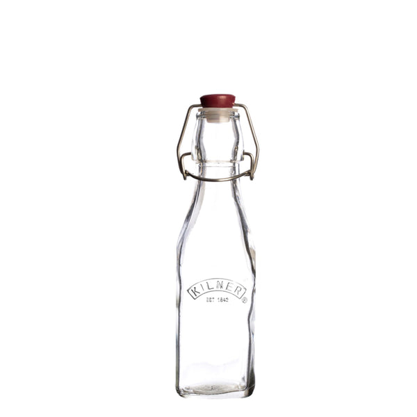 Kilner Square Clip Top Bottle 250ml