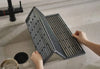 Platform Folding Over-Sink Drainer