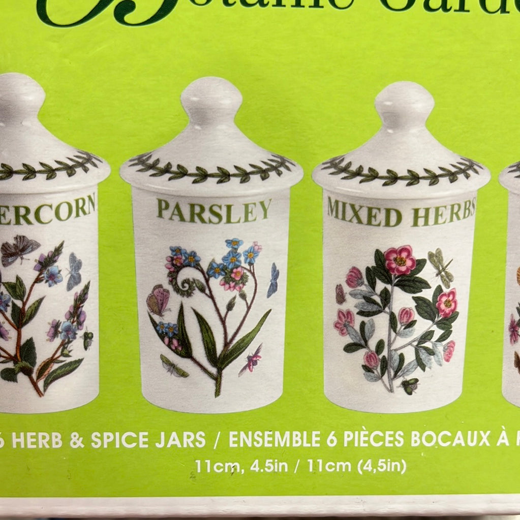 Set of 6 Herb & Spice Jars