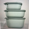 Mepal Rectangular Multi Bowl with Lid Jade/Sage