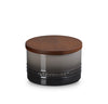 Stoneware Storage Canister with Wood Lid
