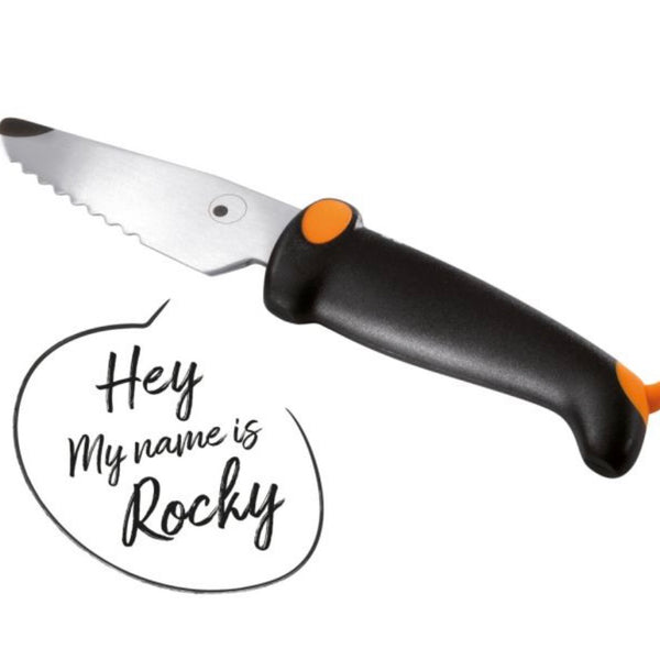 Kinderkitchen Knife -Dog w/teeth