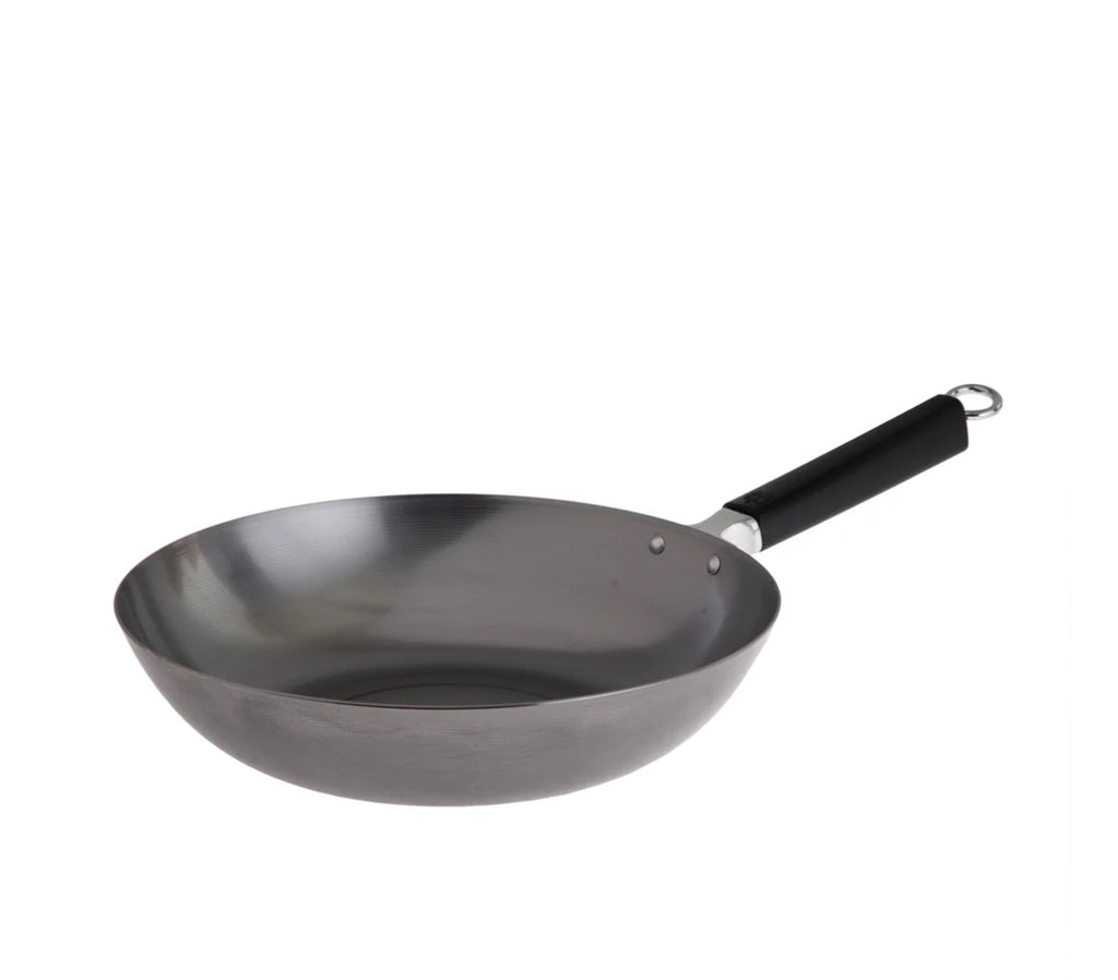 Carbon Steel Wok w/Phenolic Handles