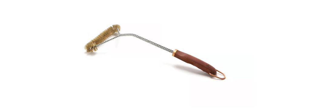 Rosewood Triangle Grill Brush