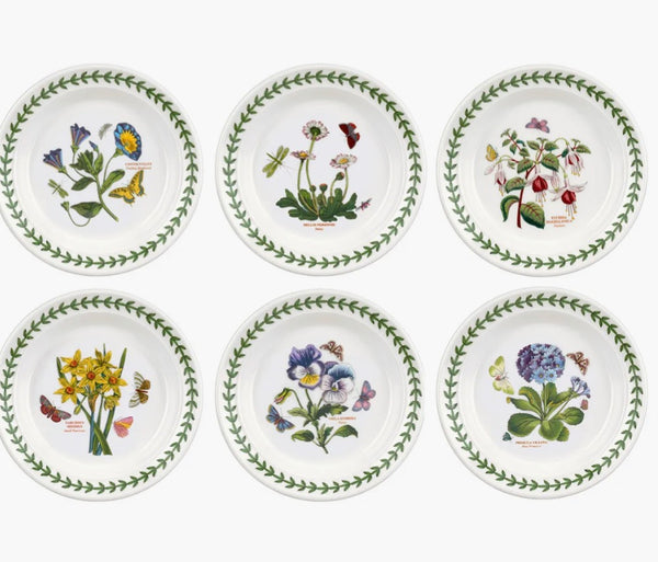 Botanic Garden 6” Side Plate Set/6