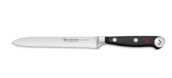 Classic Sausage / Serrated Utility Knife 14cm / 5in