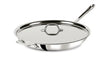 D3 Stainless Steel Fry Pan with Lid