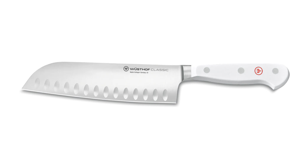 Wusthof Classic White 7” Santoku