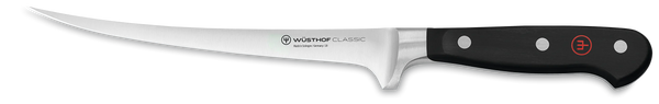 Wusthof Classic 7” Flex. Fillet Knife, Curved Fish